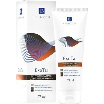 Lefrosch Exo Tar dehtovo-sirná mast 75 ml