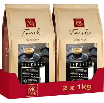 MK Cafe Fresh Espresso kávová Káva 2000 g