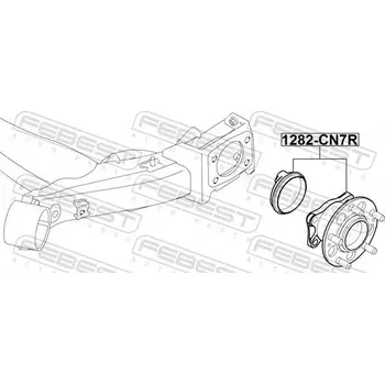 Náboj kola FEBEST 1282-CN7R