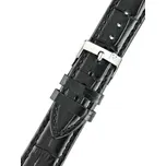 Kožený řemínek Morellato Bolle M 2269480.019, černý - 20 mm