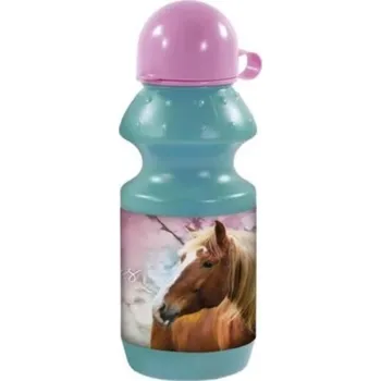 Set školních potřeb SPORTOVNÍ LÁHEV NA PITÍ KONĚ I LOVE HORSES 330ml 03