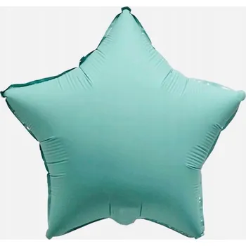 Balónek Fóliový balónek Hvězda Hvězdička tyrkysově zelený 45 cm Narozeniny Oslava