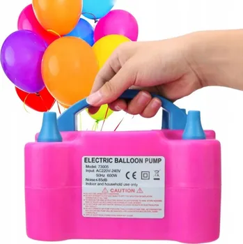 Balónek ELEKTRICKÁ PUMPIČKA NA BALÓNKY mega VÝKON rychlé nafukování balónků