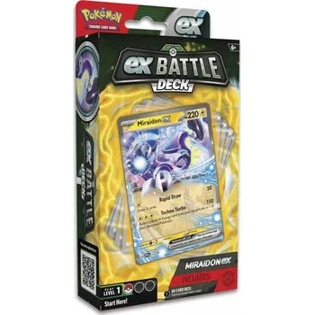 Sběratelská karetní hra Pokémon TCG: Bojová sada Miraidon ex - NOVÝ BALÍČEK KARET DO HRY!