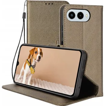 Pouzdro na mobilní telefon POUZDRO Peněženka SMART MAGNET CASE pro T Phone 3 5G + 2x SKLO