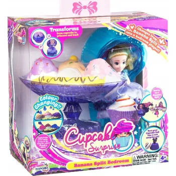 Panenka CUPCAKE SURPRISE BANÁNOVÝ DEZERT PANENKA 1138