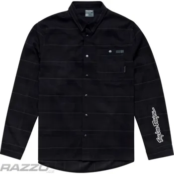 Pánská košile Košile na kolo TroyLeeDesigns Grind Flannel YD Plaid Carbon XXL