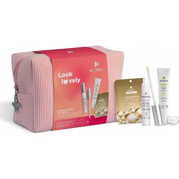 Kosmetická sada SESDERMA LOOK LOVELY - sérum + krém + náplasti pod oči