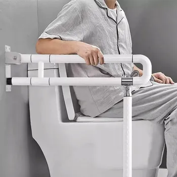 Sklopné madlo 60 cm do koupelny pro seniory a osoby se sníženou pohyblivostí