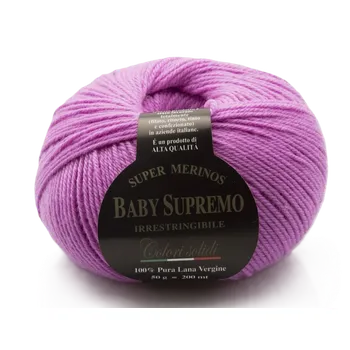 Příze Merino vlna Rial Filati Baby Supremo fuchsie