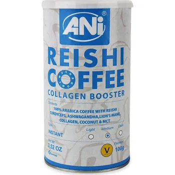 Káva KÁVA INSTANTNÍ "REISHI VEGAN COLLAGEN BOOSTER" 100 g - ANI