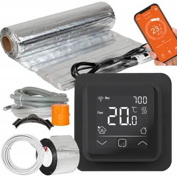 Topná rohož Sada topné rohože pod panely 1,5 m² + termostat TVT 40CC WIFI