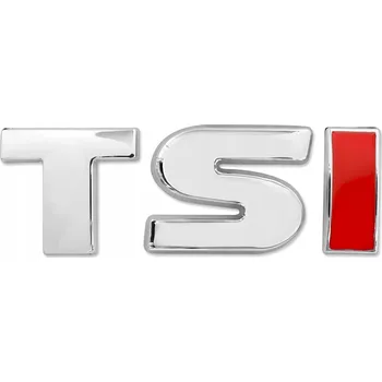 Elektrický zubní kartáček Samolepicí emblém VOLKSWAGEN TSI 5x1,7 cm