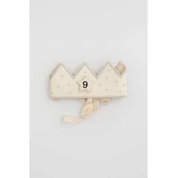 Čelenka Dětská narozeninová korunka s vyměnitelnými číslicemi 000 Coccodrillo ZC5