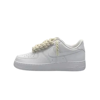 Pánská obuv Nike Air Force 1 Rope Laces Beige EU: 38.5