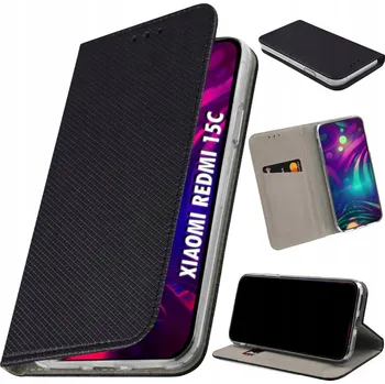 Pouzdro na mobilní telefon Flipové pouzdro pro XIAOMI REDMI 15C Obal ZAVÍRACÍ