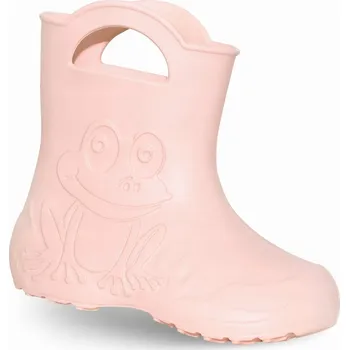 Dívčí holínky ZETPOL Dětské Holínky EVA Frog Light Pink 24/25 (16.5cm)