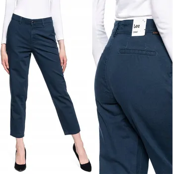 Dámské kalhoty LEE DÁMSKÉ CHINO KALHOTY LÁTKOVÉ W28 L33