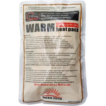 Ohřívač Heat Pack 110h Velikost L 400g Pro Transport Rostlin, Zvířat, Rybiček i Rukou