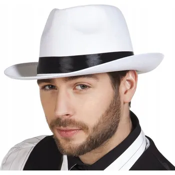 Klobouk Klobouk gangstera Boland bílý