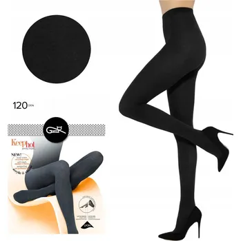 Dámské punčochy Punčocháče Gatta Keep Hot Punčocháče černé, 120 denier, velikost 2