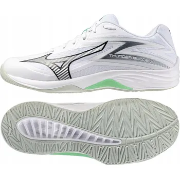 Pánská sálová obuv MIZUNO THUNDER BLADE Z (45) Pánské boty Bílé
