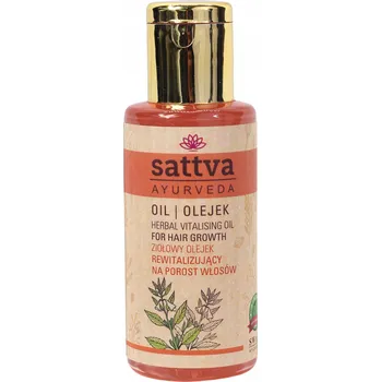 Vlasová regenerace Sattva Ayurveda Bylinný vitalizační olej na vlasy 100 ml