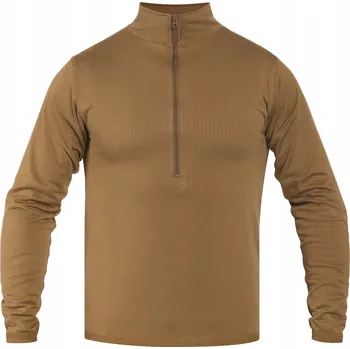 Pánské tričko Pánské termoaktivní triko s dlouhým rukávem MFH US Level II GEN III Coyote M