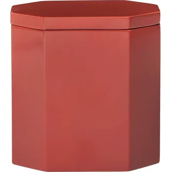 Úložný box Ferm Living Úložný box Nova Tall Picante Red