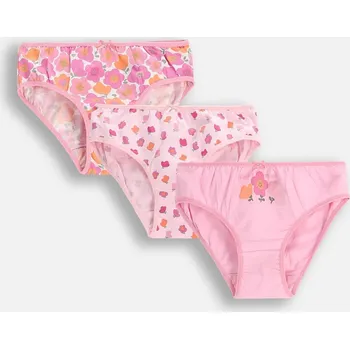 Dívčí kalhotky dětské, 3 kusy, bavlněné, velikost 152/158 Coccodrillo ZC5