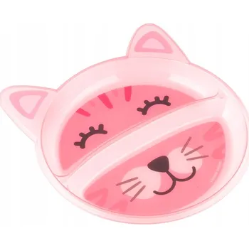 Talíř TALÍŘ CANPOL DĚLENÝ TALÍŘ ZVÍŘATEM PRO DĚTI 74/005