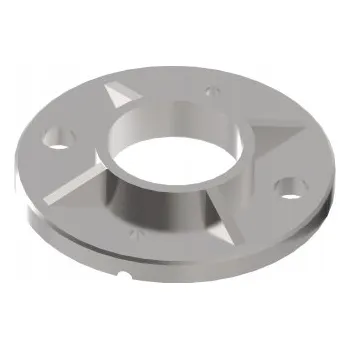 Zábradlí Příruba / Montážní patka pro trubku FI 42 AISI 304, přírodní provedení