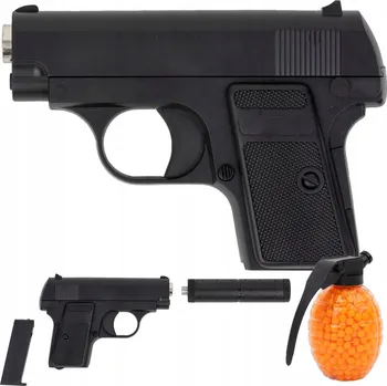Dětská zbraň PISTOLE NA KULIČKY COLT ASG IMITACE ZBRANĚ NA KULIČKY 6MM REPLIKA