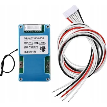 Balancér Nabíječka Li-Ion BMS 7S 25A 18650