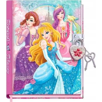 Zápisník Zápisník A5 Pecoware Disney Princezny, vícebarevný