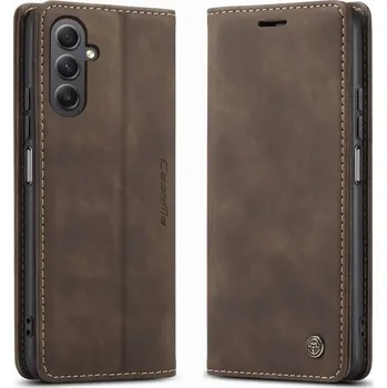 Pouzdro na mobilní telefon Pouzdro s klopou MBM pro Samsung Galaxy A35 5G, hnědé