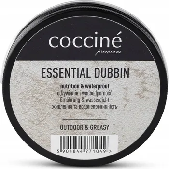 Pracovní obuv Tukový vosk na kožené boty, vyživující impregnace essential dubbin 100 ml Coccine