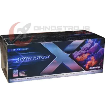 Zábavní pyrotechnika Ohňostroj Shatterstorm 130 ran