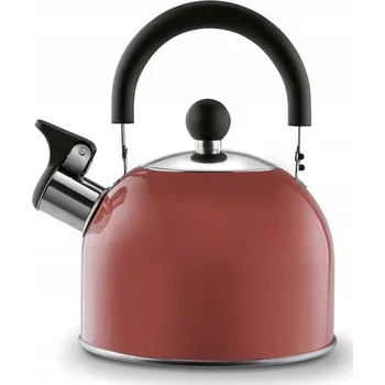 Konvice na čaj Tradiční ocelová Konvice Tadar 2 l černá, červená, šedá