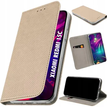 Pouzdro na mobilní telefon Flipové pouzdro pro XIAOMI REDMI 15C Obal ZAVÍRACÍ