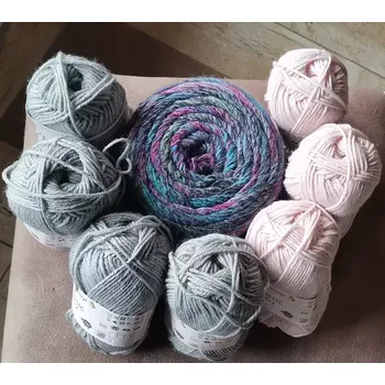 Příze Podzimní KAL - balíček Classic Mix (Balíček na podzimní KAL z příze Classic Mix + Sierra)