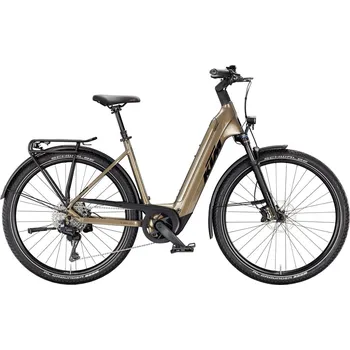 Elektrokolo KTM Macina Gran 810 DI2, easy entry - Olive Pearl (Black) velikost rámu M