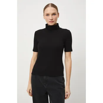 Dámské tričko Tričko Medicine dámské, černá barva, s golfem RW24.TSD070 99X, vel. S