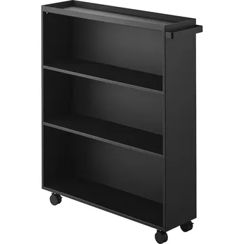 regál Regál na kolečkách Yamazaki Tower 1486 černá 99X