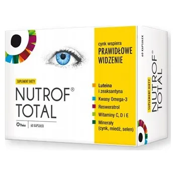 Thea Nutrof Total lutein doplněk stravy kapsle 49 g 60 ks