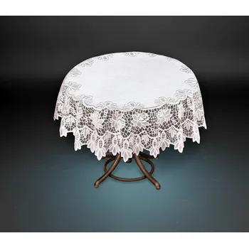ubrus My Best Home Žakárový ubrus bílá Ø 120 cm