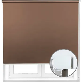 Roleta Zatemňovací roleta na zeď HLADKÁ 81x240 cm, volně visící