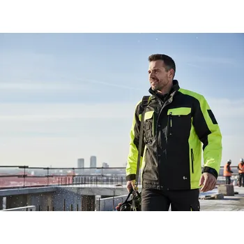 pracovní bunda CXS Blůza BRIGHTON WINTER CXS, žluto/černá Velikost 60/62 žlutá/černá