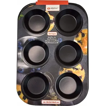 Nádoba na pečení Forma na muffiny Alpina