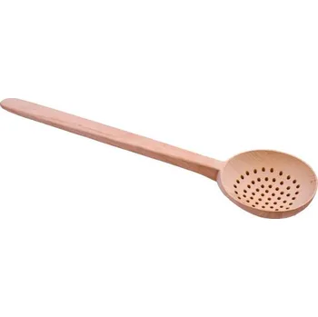 Příbor Cedníková lžíce dřevěná 003